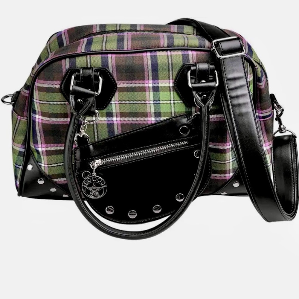 ๐ NWT - Banned Alternative NEW WARREN SHOULDER BAG - Picture 8 of 14